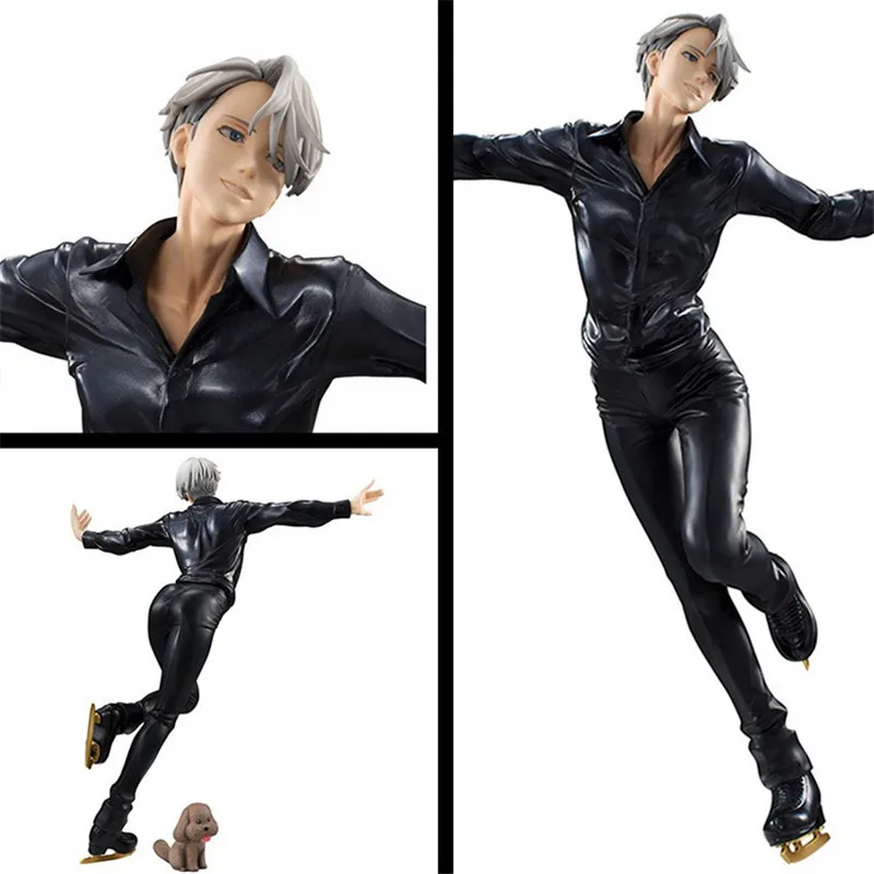 23 см аниме Yuri On Ice фигурки игрушки фигурка Виктора Никифорова ПВХ модели