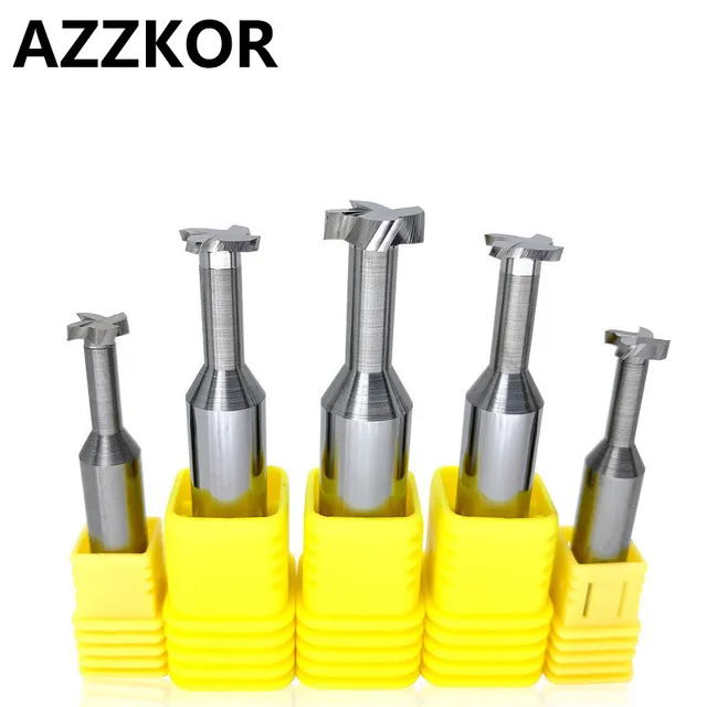 Tungsten steel Whole Alloy Milling Knife T Slot Milling Cutters