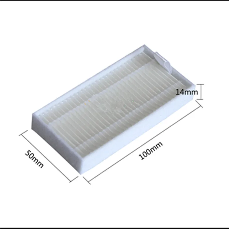 2 шт. эффективной очистки Запчасти 100*50*14 мм HEPA фильтр применяется для proscenic Pro-Коко SMART 680 т пылесос Запчасти