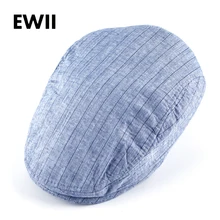 Мужская Ретро кепки женский полосатый береты кепка Мужская обувь на плоской подошве шляпы для женщин Bone повседневные береты женские boina feminina бренд шапки мужские