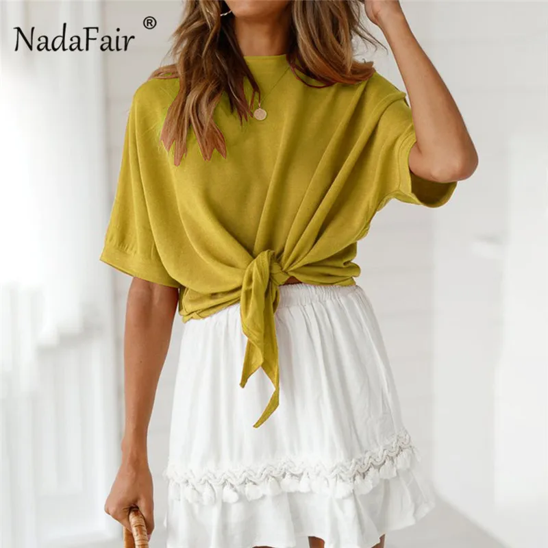 Nadafair قصيرة الأكمام عارضة تيشيرت صيفي الإناث الصلبة الأحمر الأسود الدانتيل يصل أعلى النساء 2019 الشارع الشهير ضمادة T قميص قمزة Nadafair قصيرة الأكمام عارضة تيشيرت صيفي الإناث الصلبة الأحمر الأسود الدانتيل يصل أعلى النساء 2019 الشارع الشهير ضمادة T قميص قمزة