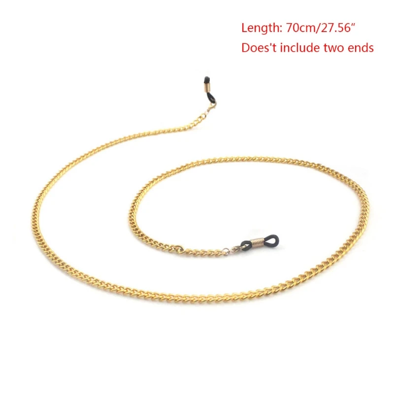 Reading Glasses Chain Holder Fashion Sunglasses Simple Men Neck Metal Strap Gold High Quality Glasses Chain Reading Glasses Chain Holder Fashion Sunglasses Simple Men Neck Metal Strap Gold High Quality Glasses Chain