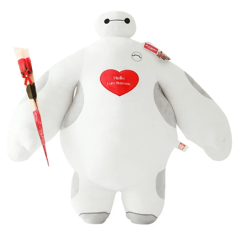 Disney Big Hero 6 плюшевая кавайная игрушка большая белая кукла подарок на день рождения