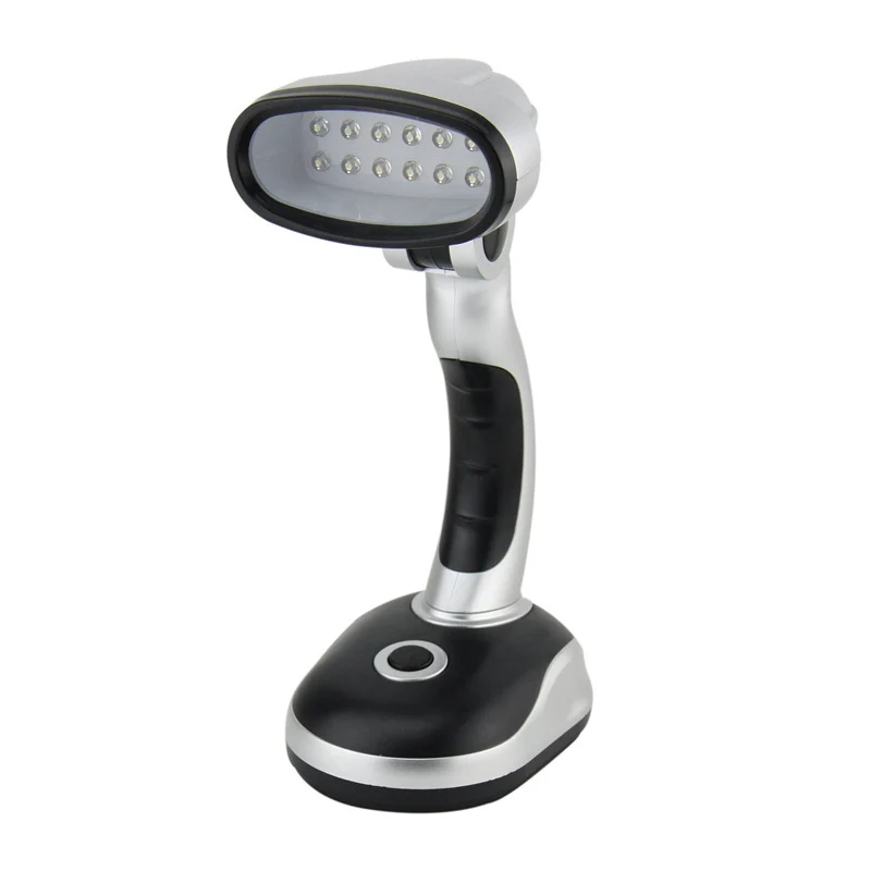 

12Bulb LED Battery USB Gadgets Operated Portable Desk Light Lamp Laptop Computer Home Office