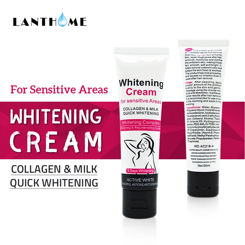 

Hot Sell Beauty Body Creams Skin Bleaching Cream Body Lotion Underarm Dark Skin Lightening Cream Armpit Whitener Intimate