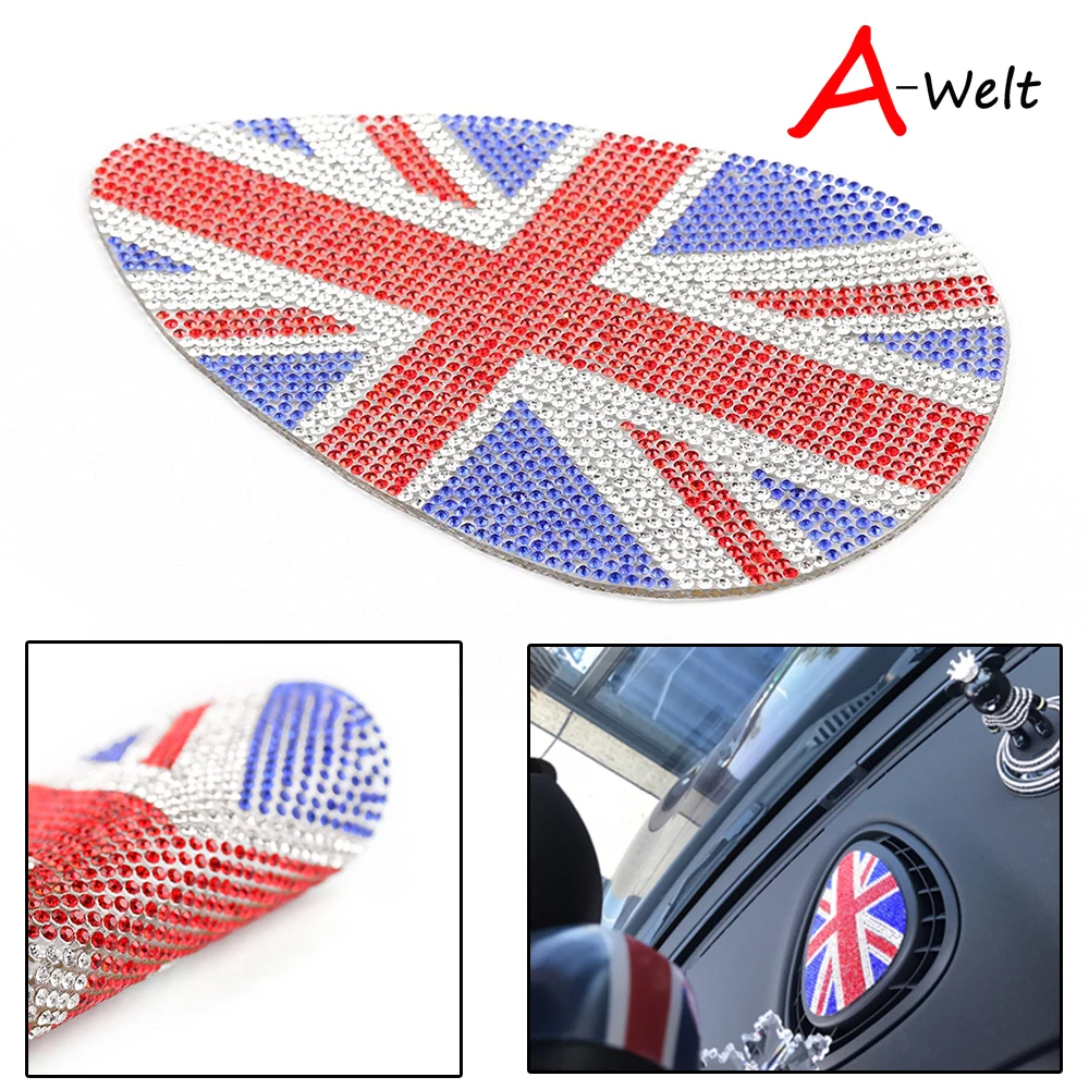 Diamond stickerfor BMW Mini Cooper f55/F56 инструмент Панель кондиционер искусственный алмаз паста наклейки изменение интерьер