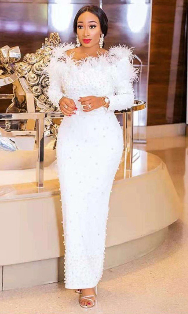 beaded maxi dress with sleeves