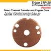 KDLITKER Triple 3TP-20 DTP Copper MCPCB for Cree XP Series / Nichia 219 Series / 3535 LEDs - Parallel or Individual ( 5 pcs ) ► Photo 3/6