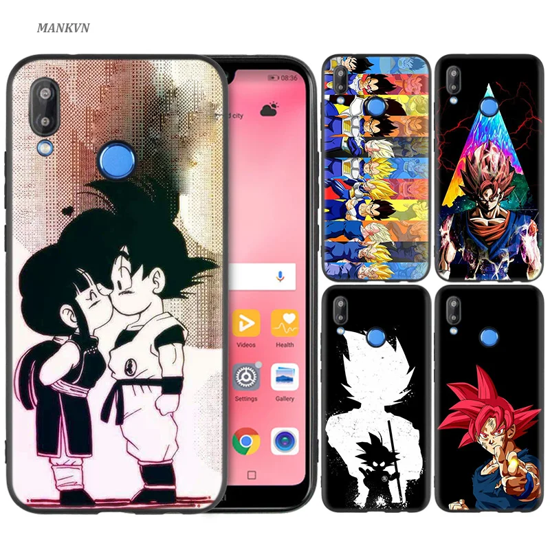 

Silicone Case Cover for Huawei P20 P10 P9 P8 Lite Pro 2017 P Smart+ 2019 Nova 3i 3E Phone Cases dragon ball super z funny