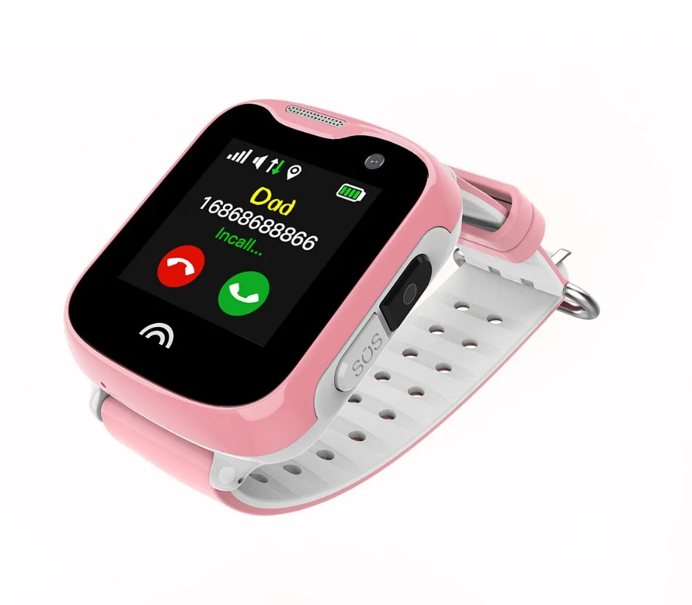 Kids Mini font b GPS b font Watch with SOS Emergency Anti Lost font b GPS