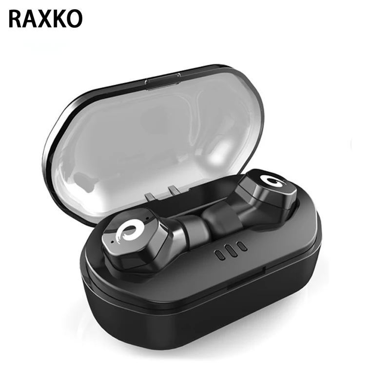 RAXKO Top Quality Wireless Headphone Bluetooth Earbuds Mini Sweatproof Sport Headsets Bluetooth Earphones For iPhone Samsung RAXKO Top Quality Wireless Headphone Bluetooth Earbuds Mini Sweatproof Sport Headsets Bluetooth Earphones For iPhone Samsung