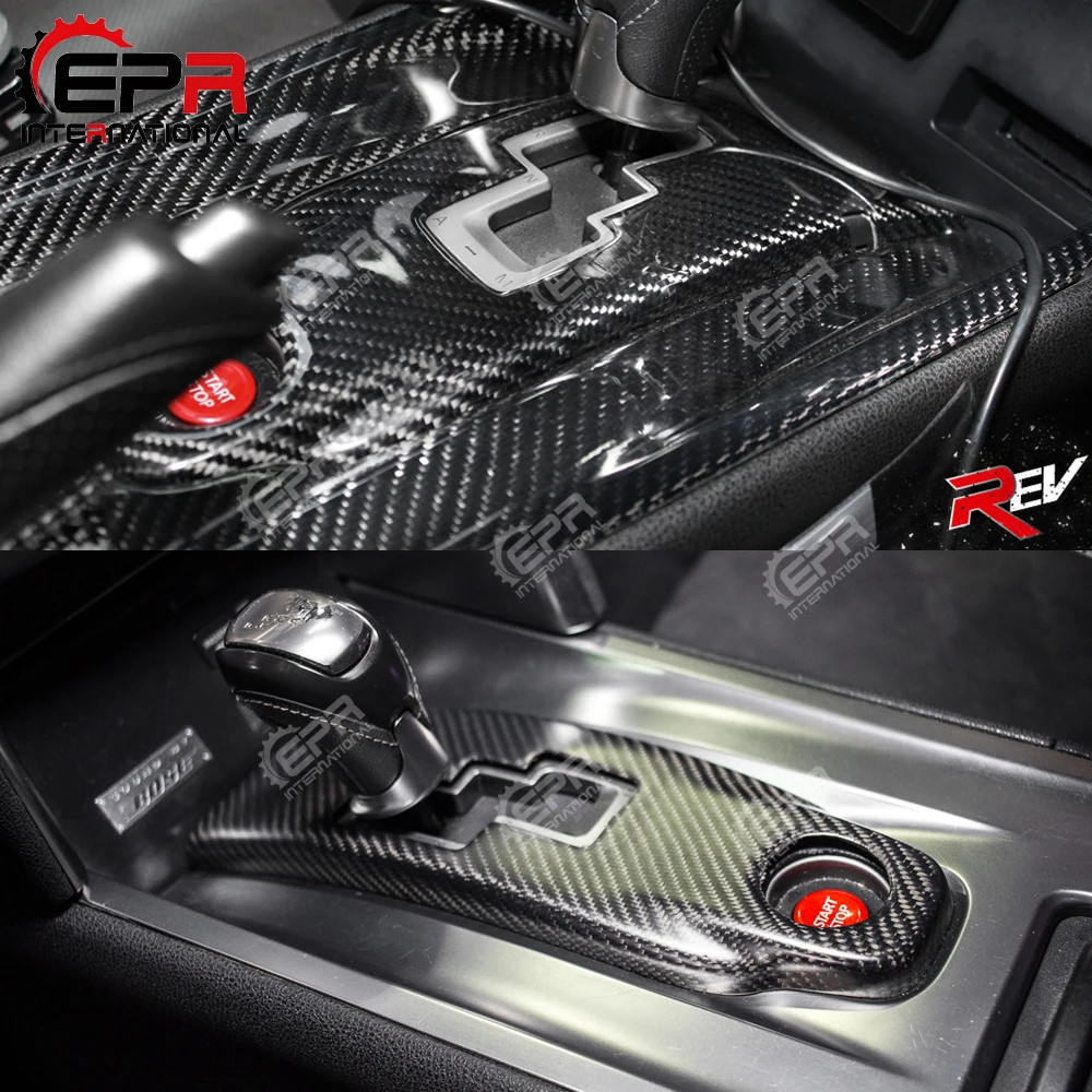 Внутренняя крышка из углеродного волокна для Nissan R35 GTR Gear Surround набор тюнинга