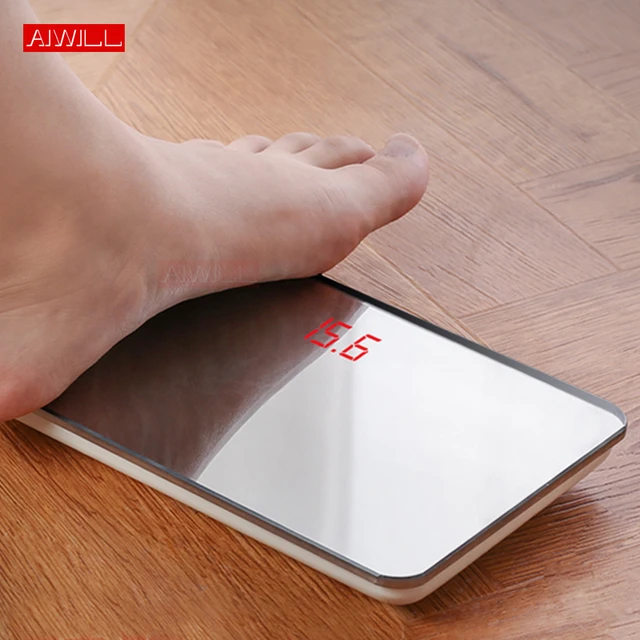 AIWILL Electronic Personal Scales Home Digital Body Weight Balance Big  Capacity 150kg Portable Precision LED Body