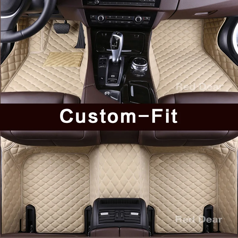 Customized car floor mats for BMW X6 E71 E72 F16 5 7 series E65 E66 F01