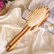 Розничная Высокое Качество Бамбук Расческа с Wood Pin, Size8."* 3" L23cm* 7 см