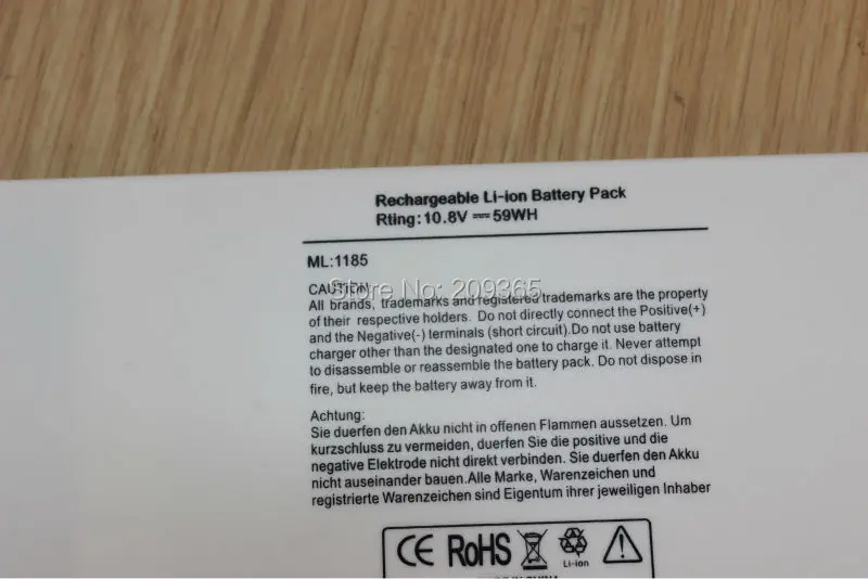 [Специальная цена] Ноутбук Батарея для Apple Macbook A1181 A1185 MA561 MA566 белый