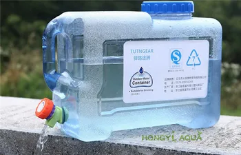 

1 piece plastic 12L drink pure water bucket water tank household storage bucket PC food grade bottled mineral water bucket