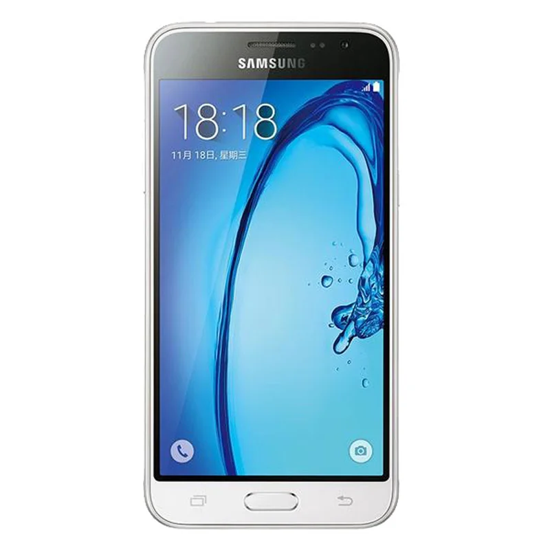 Разблокированный Оригинальный сотовый телефон Samsung Galaxy J3(2016) J320F экран 5 0 дюйма
