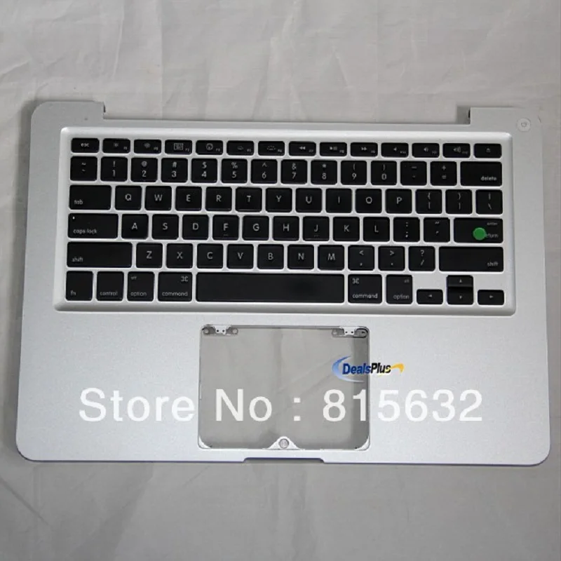 

Tested FOR MACBOOK PRO A1278 Palmrest top case us keyboard & no trackpad 2009 2010, WHOLESALE