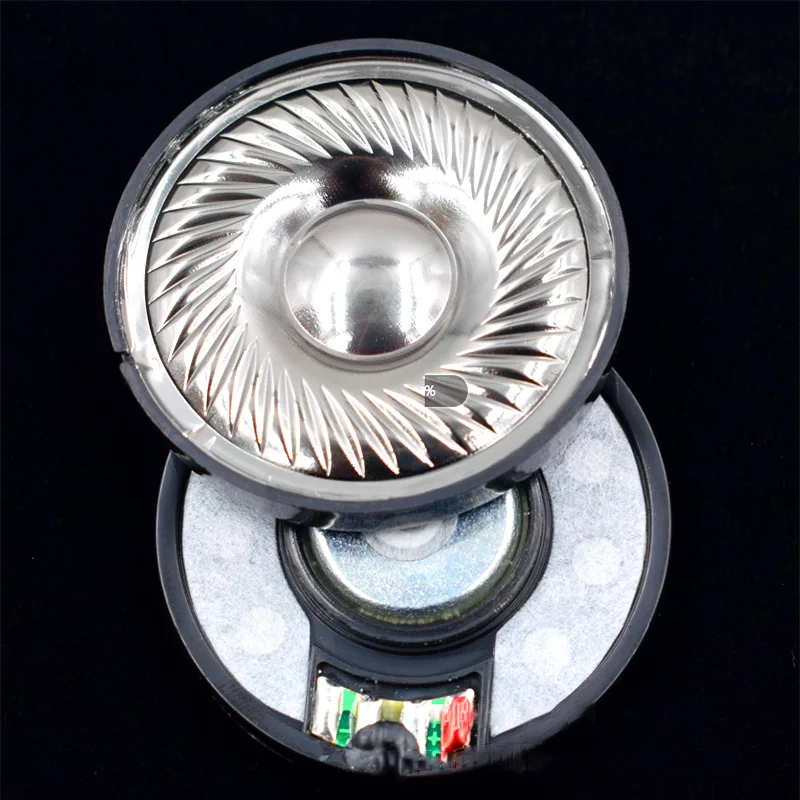 50mm 32 ohm N48 Magnet Titanium Film Headphone Driver Unit High Fidelity DIY Audiophile Monitor Headphone Loudspeaker