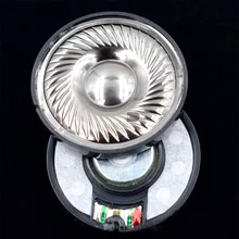 50mm 32 ohm N48 Magnet Titanium Film Headphone Driver Unit High Fidelity DIY Audiophile Monitor Headphone Loudspeaker