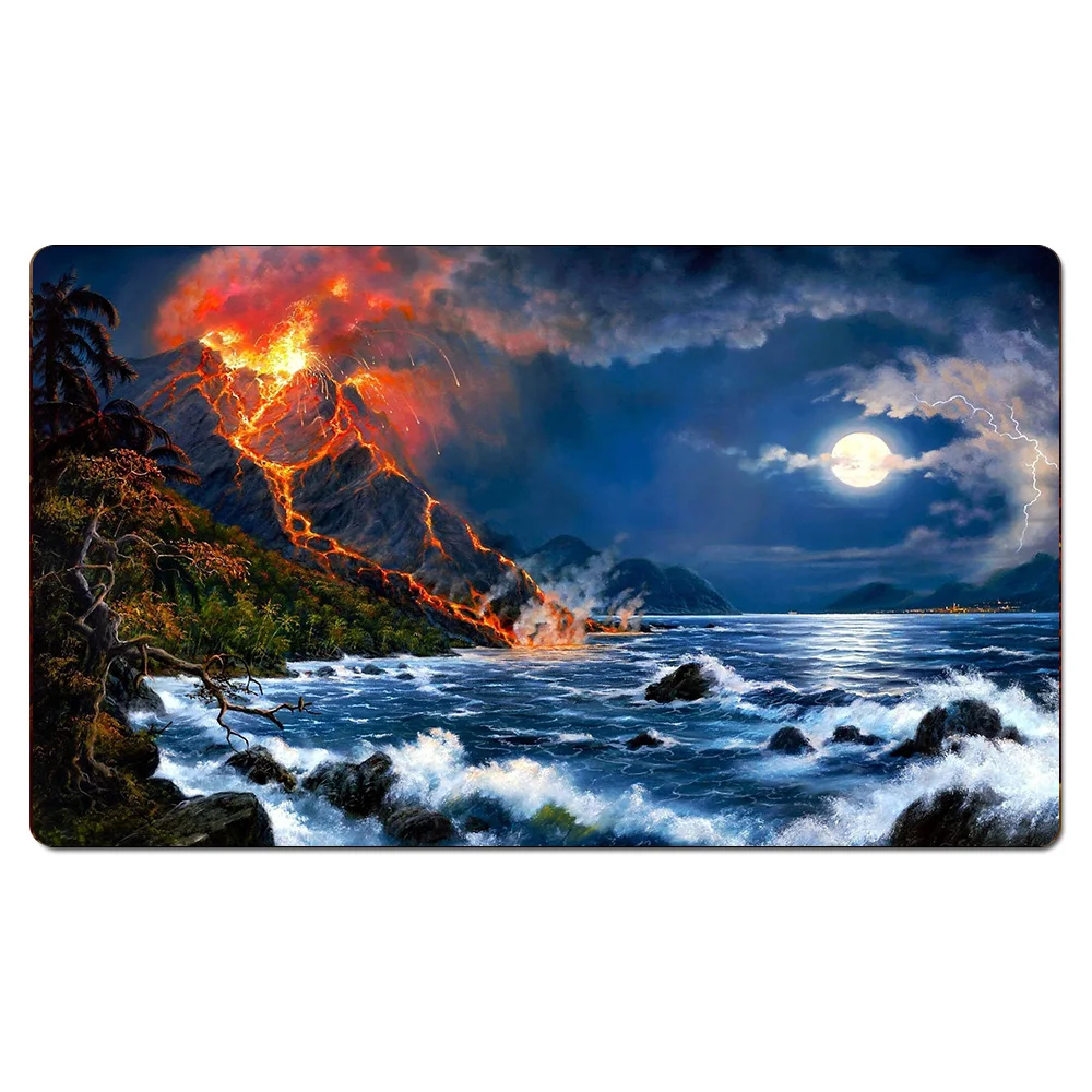 

Tropical Island Playmat Magical Board Games Play Mat,Custom Design Rug Table Game Pad with Free Gift Bag Dropship