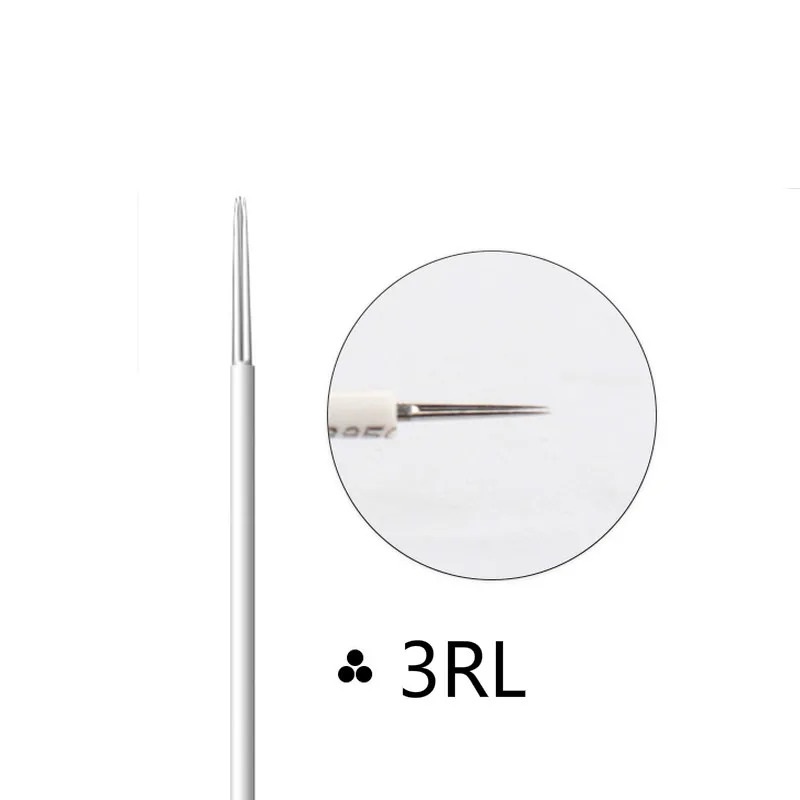 Professionelle 50 Stucke Einweg Runde Tattoo Nadeln Permanent Makeup Stift Fur Augenbraue Lippe 4 Grossen Mischen 5rl 3rl 3rs 5rs Tattoo Needles Needle Permanentmakeup Permanent Needles Aliexpress