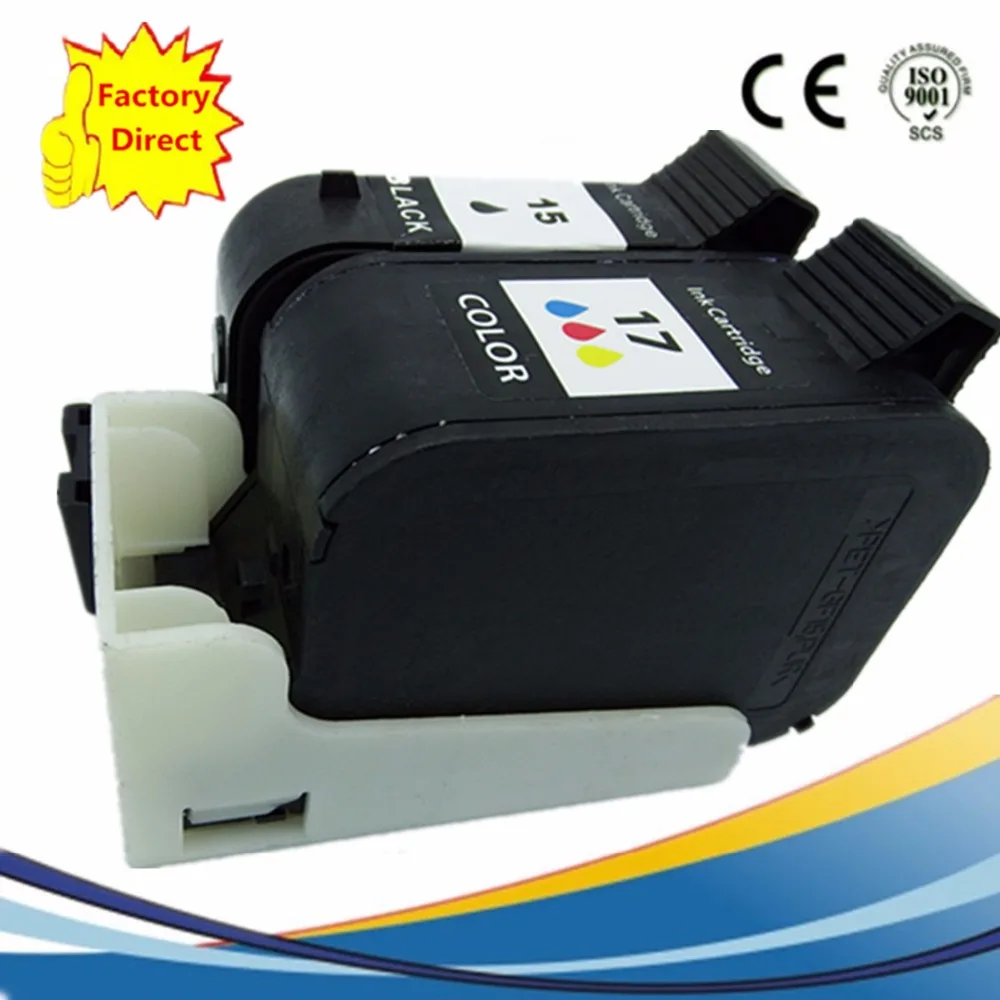 Картриджи для струйного принтера HP15 XL 17 Deskjet 816c 825c 840c 841c 842c 843c 845c 825Cvr 845Cvr|ink cartridge|ink