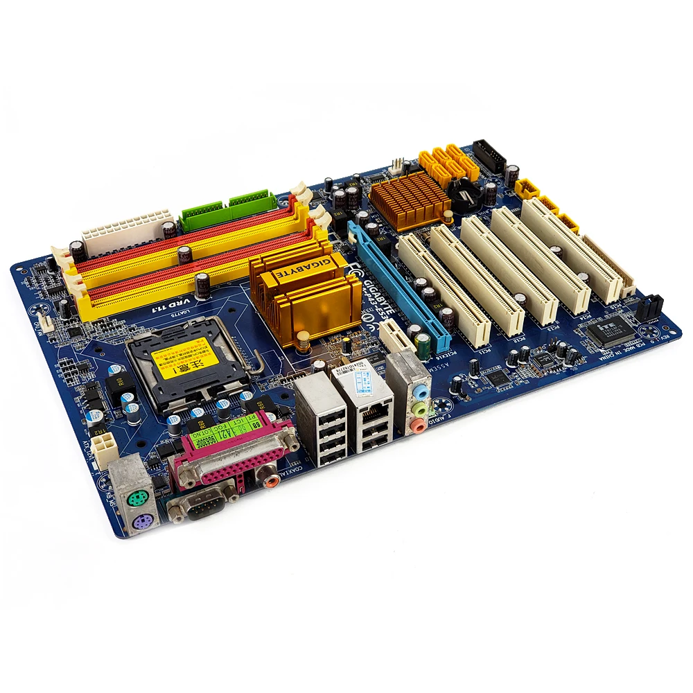 Gigabyte GA-P43-ES3G REV 1,0 настольная материнская плата P43-ES3G P43 розетка LGA 775 для Core 2 DDR2 16G ATX оригинальная б/у материнская плата