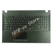 YALUZU английская(США) клавиатура ободок верхняя крышка для ASUS E500 E500C E500CA P500 P500C P500CA Упор для рук дело