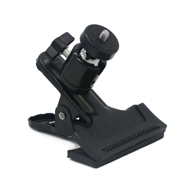 Multi-function Camera Clip Clamp with Mini Ball Head 14 Screw For Flash Light Stand Camera Photo Studio Accessories Photograph Backdrop (1)