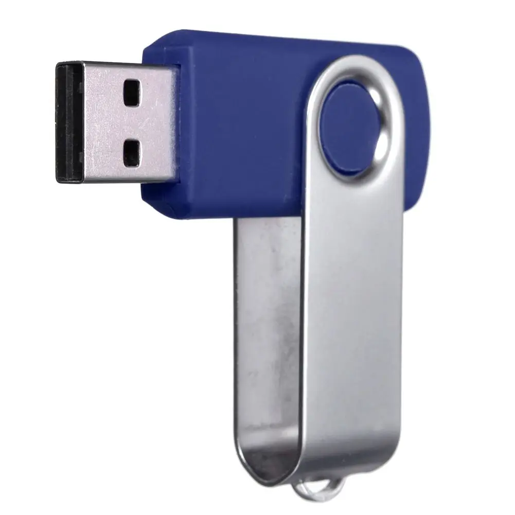 1 GB USB 2,0 Fold флэш‑накопитель Swivel флеш-карта памяти для хранения данных большого пальца U диск