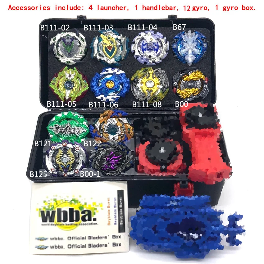 Toupie Beyblades Metal Fusion Beyblades Set Storage Box Top Beyblade burst bey 4D With Launcher bey blade burs For Children Boys