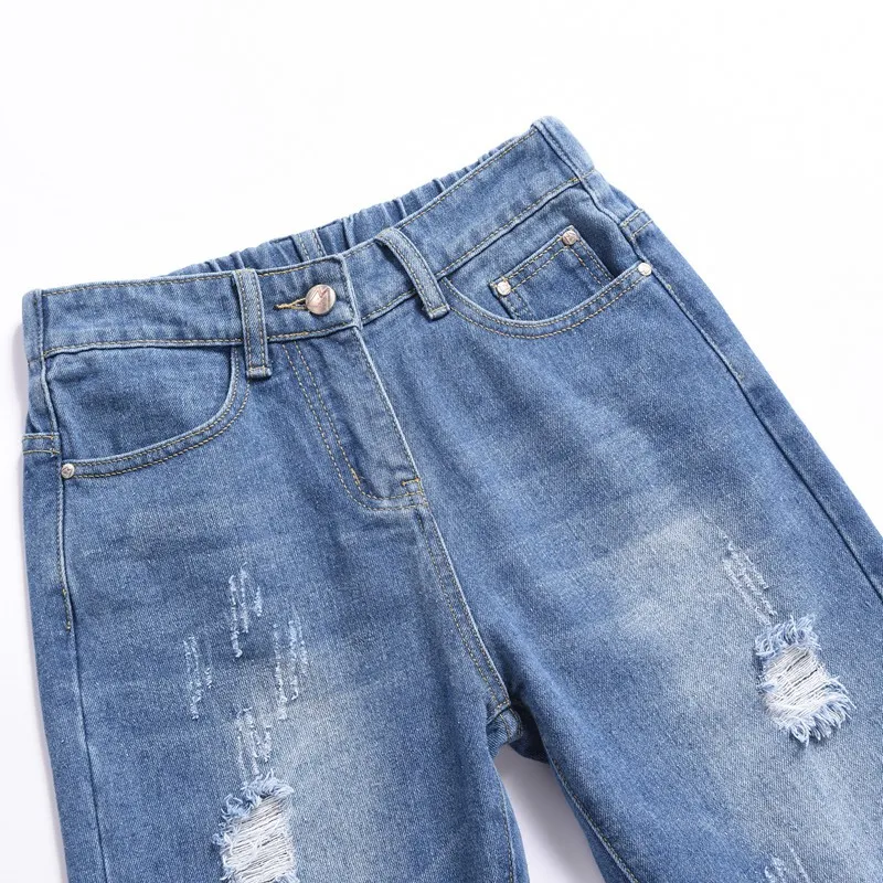 Summer 2019 Ripped Boyfriend Jeans For Women High Waist Loose Skinny Jeans Woman Femme Denim Mom Jeans Feminino Plus Pants D25 Summer 2019 Ripped Boyfriend Jeans For Women High Waist Loose Skinny Jeans Woman Femme Denim Mom Jeans Feminino Plus Pants D25