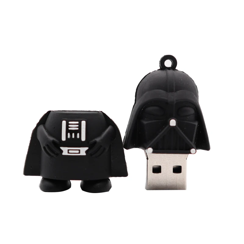 USB флеш-накопитель cartoon Darth Vader, флеш-накопитель, 4 ГБ, 8 ГБ, 16 ГБ, 32 ГБ, 64 ГБ, флешка Звездных войн, карта памяти, креативный usb-флеш-накопитель в подарок