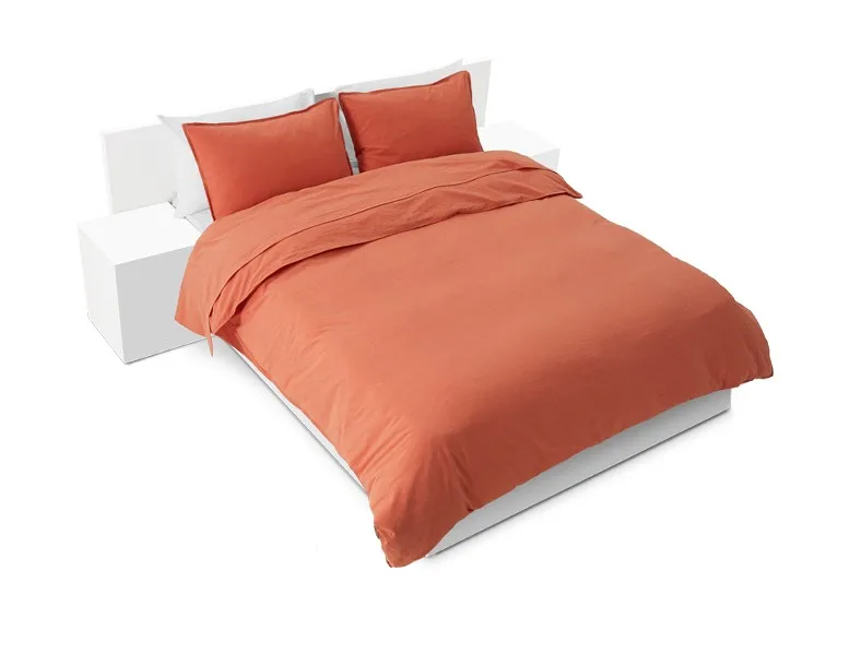 Clearance Brief Duvet Cover Sets Without Comforter 100% Cotton Reactive Printing Bedding Set 4pcs Mikasa 6 Colors High Quality Yellow Grey 25