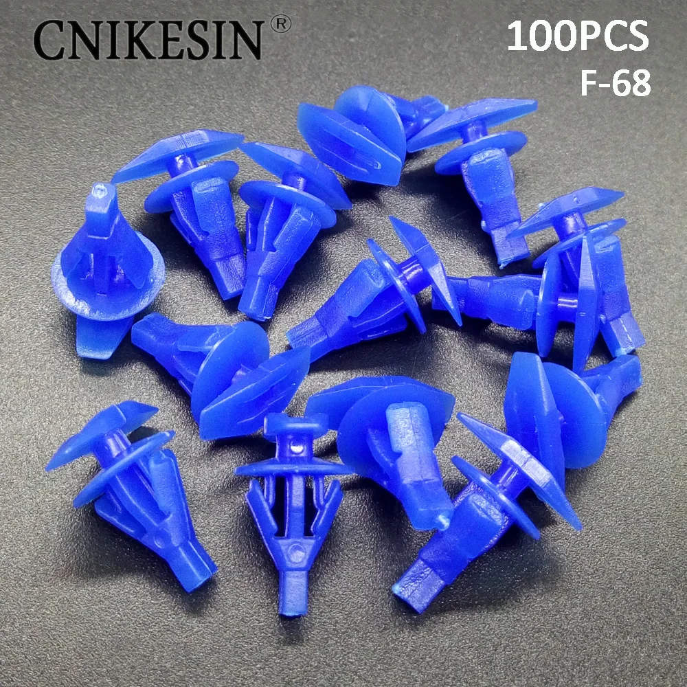 CNIKESIN 100PCS Universal Auto Fasteners Car Door Weatherstrip Retainer Clips for Hyundai Kia