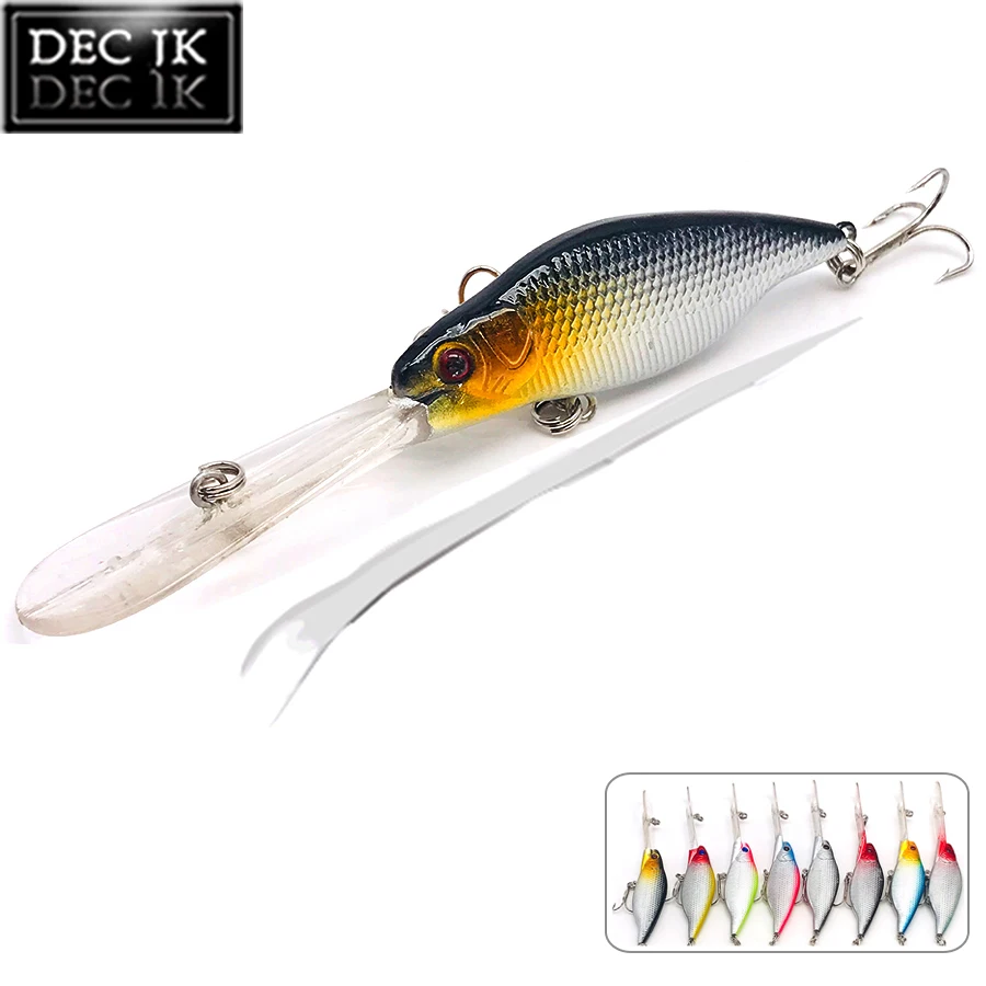 Jerkbait Minnow Hard/Trout/Pike/Fish/Surface/Trolling Lures For