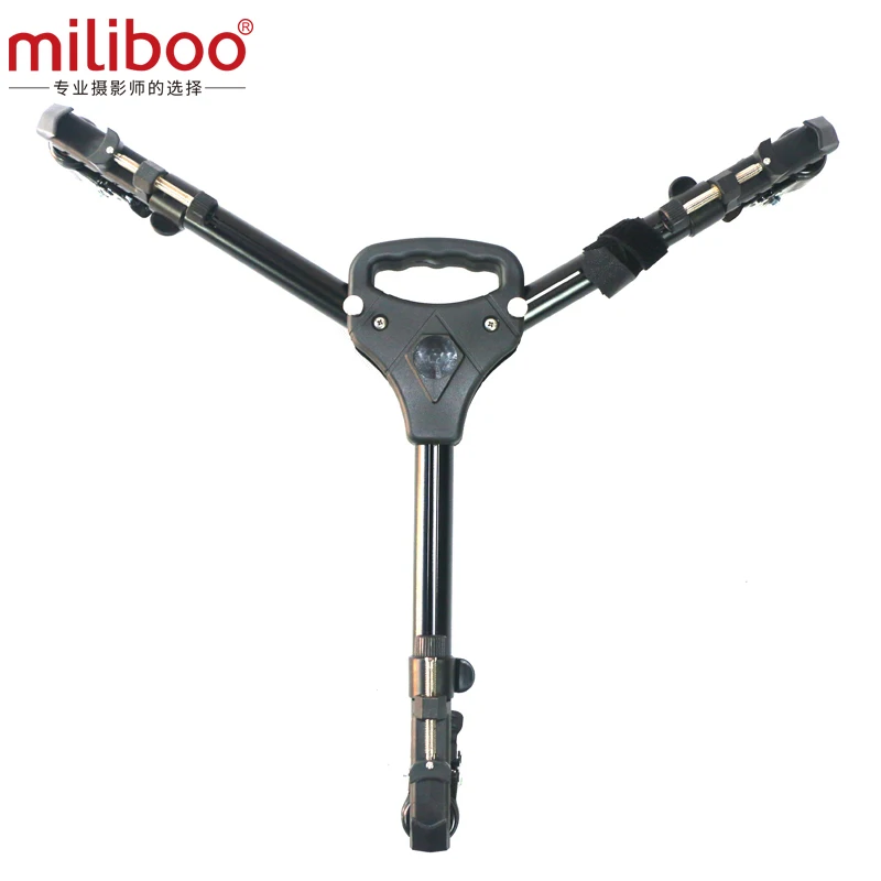 miliboo MW Professional Heavy Duty Camera Tripod Dolly Wheels Adjustable Leg Kits for Canon