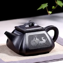 Аутентичный Исин Чайный горшок уровень коллекции все ручной работы Китай Здоровье фиолетовый глина чайный набор кунг-фу бутик Sifang Shipiao горшок