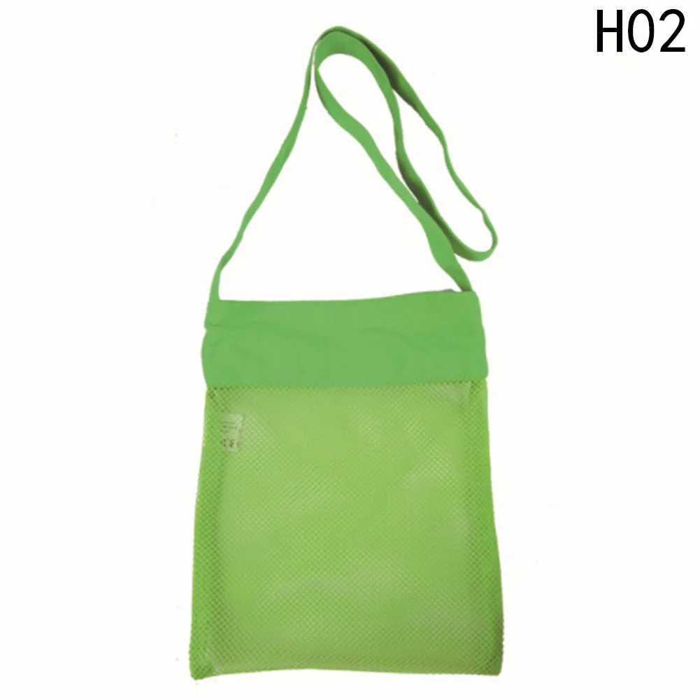 الطفل كائن عزيز أكياس جمع لعبة حقيبة ساندي شاطئ الحقيبة اللعب أداة حقيبة تخزين حقيبة الاطفال الطفل صافي الحقيبة حمل شبكة 4 ألوان