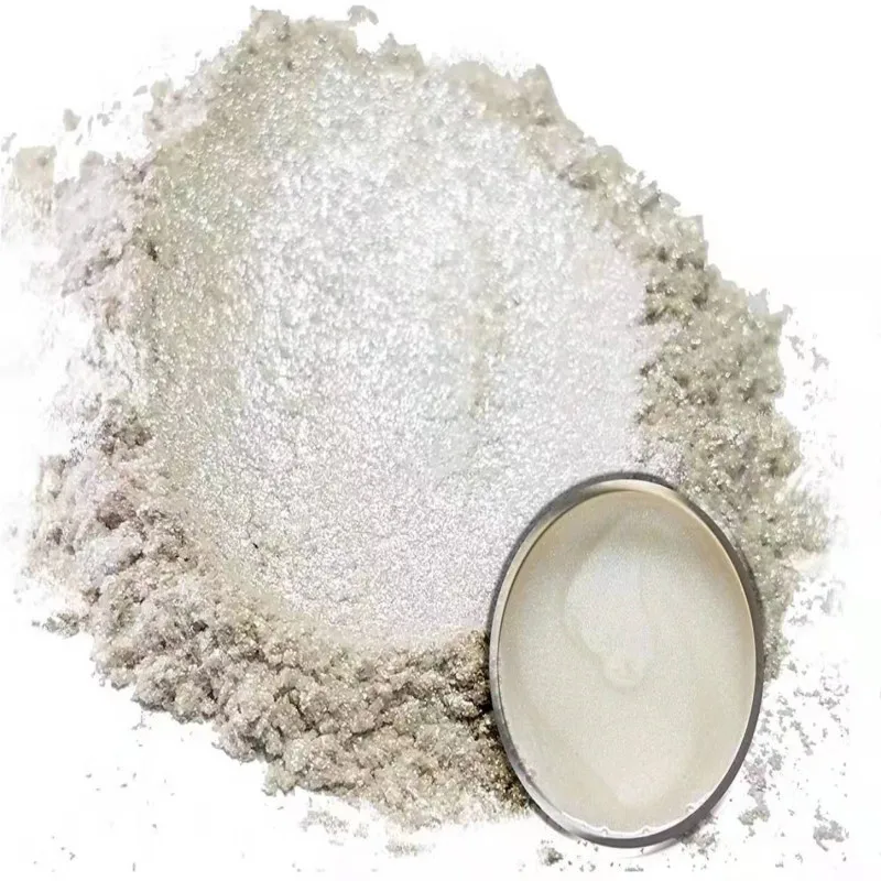 

15g Silver White Pearl Powder Mica Powder DIY Dye Colorant Colorful Flash Powder Metal Powder Free Shipping