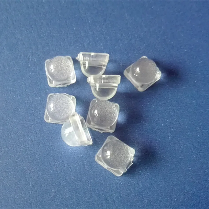 Квадратные линзы для лампы 5050 SMD 10 шт. 8*8*6 5 мм размер 30 градусов матовая