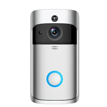 

Wifi Doorbell Camera Outdoor Home Security Monitor Infrared Night Vision PIR Protection 720P Door Bell Visual Intercom