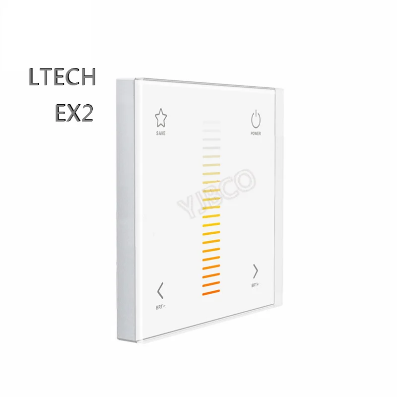 EX1S/EX2 светодиодный затемнение панели регулировка яркости RF 2 4 GHz DMX512 диммер для