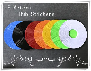 

Car-styling 8 meters Car Alloy Wheel Rim Bumper Strip for BMW GT E36 E39 E46 E53 E60 E90 E91 F10 F20 F30 Z3 M5 X3 X5 Accessories