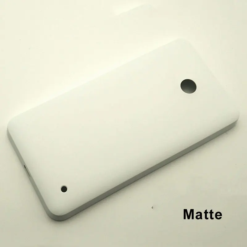 Матовый чехол на заднюю панель для Nokia lumia 630 635 сменный жесткий чехол на батарейку для lumia 636 638 с боковой кнопкой