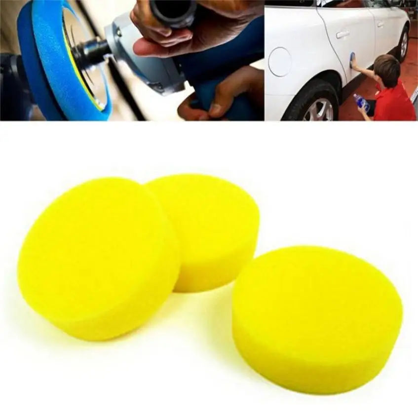 Car Wash sponge 2017 Soft easy scrub 10Pcs Car Waxing Polish Foam