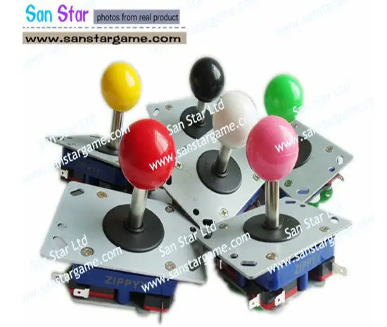

4 Pcs of Joystick Can Easy Change 2 Ways 4 Ways And 8 Ways-Similar Semitsu-Arcade Machine Parts