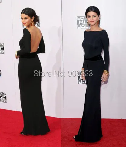 boat neck backless dress